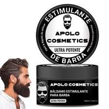 Para Barba, Crecimiento De Barba Para Hombre, Beard Stimulating Balm Beard Cr...