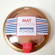 Bourjois Mat Illusion Bronzing Powder FAIR 21 Sealed Matte & Blur FAST POSTAGE