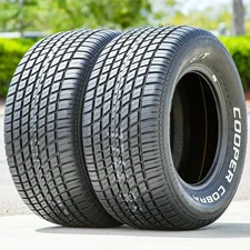 2 Tires Cooper Cobra Radial G/T 295/50R15 105S A/S All Season