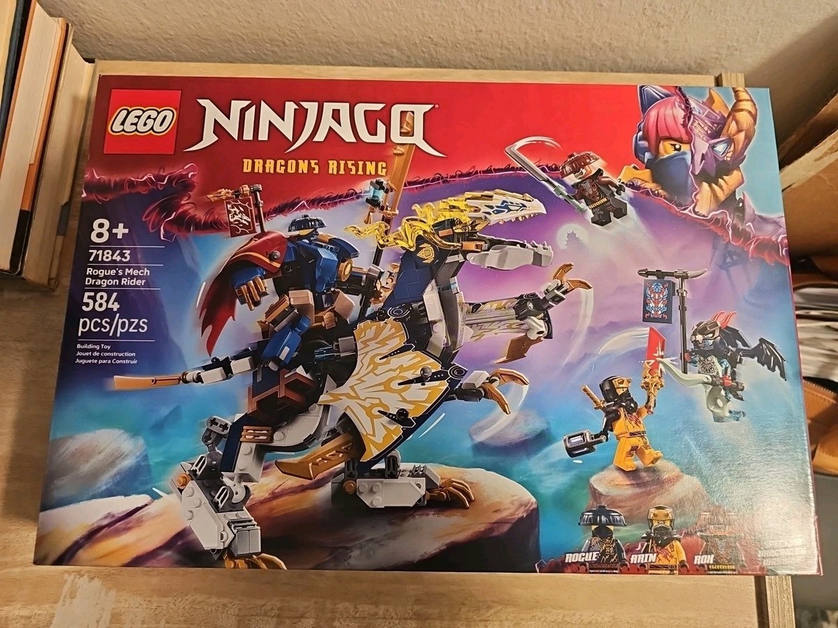 LEGO NINJAGO Dragons Rising Rogue's Mech Dragon Rider 71843 New
