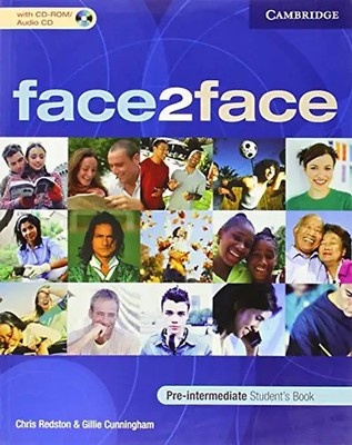 Face2face pre-intermediate students book + CD - Gillie Cunningham