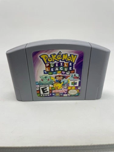 Pokémon Puzzle League for Nintendo 64 (Cartridge Only, Authentic, Working)