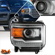 For 14-19 GMC Sierra 1500 LTD 2500 3500 HD Front Passenger Right Side Headlight