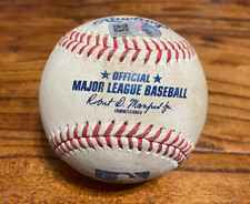 Reds vs Giants Game Used Baseball 6/24/2022 Alex Cobb to Tommy Pham Strike MLB