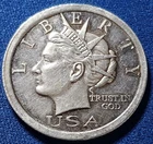 A 2006 Norfed Liberty $5 One Fourth 1/4 Troy Ounce .999 fine silver round