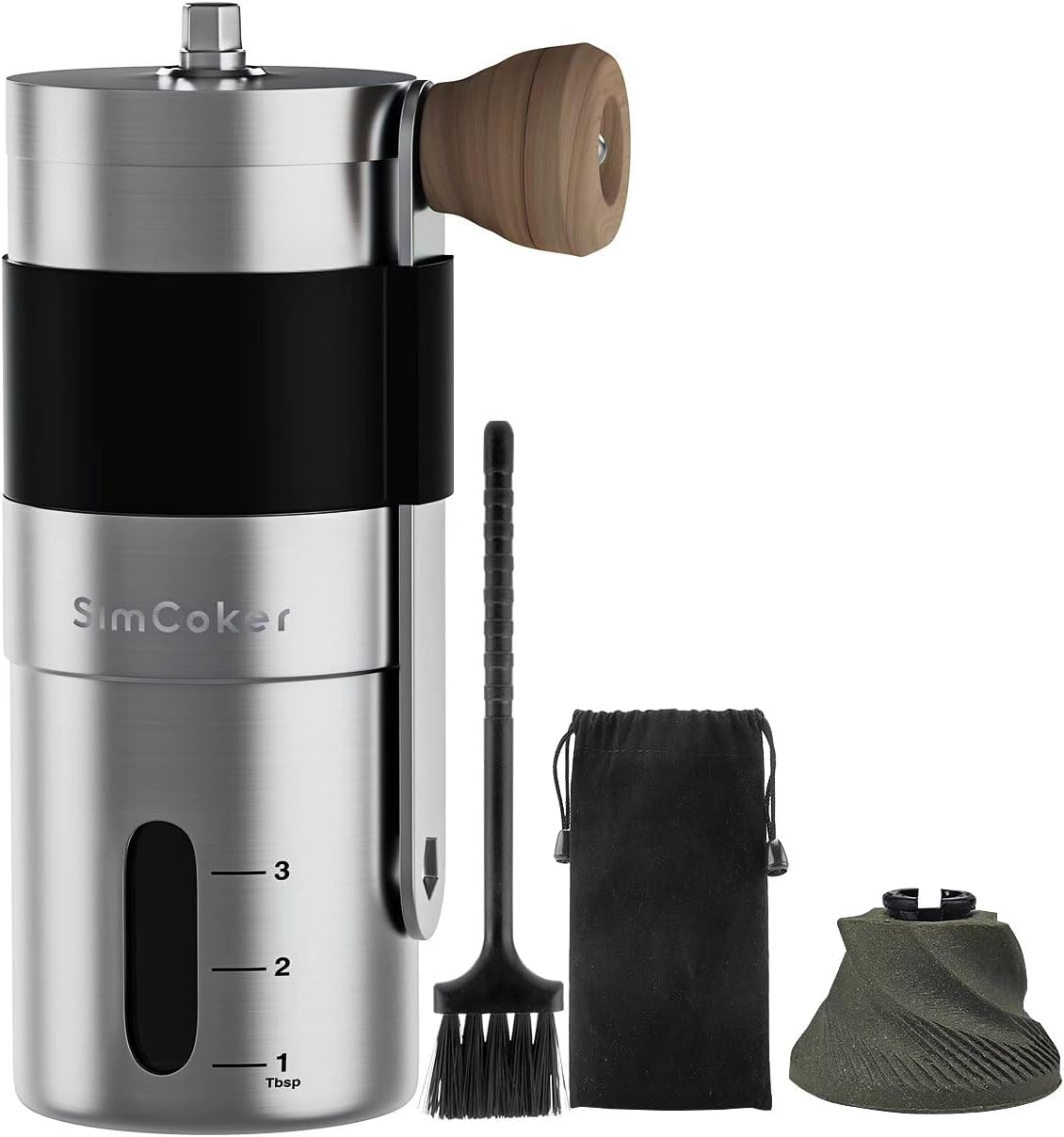 Handheld Manual Coffee Grinder for Fresh Ground Beans
