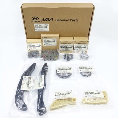 Genuine Timing Chain for Hyundai Kia 2.0L 2.4L Theta II 24300-2G010 24470-2G350