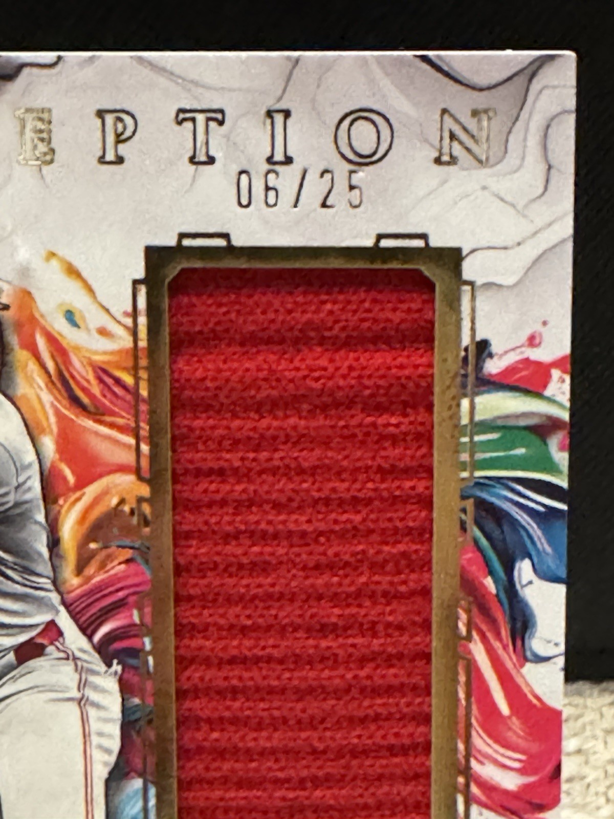 2025 Topps Inception Baseball Rece Hinds Reds RC Auto Sock Relic /25 #IAGR-RHI view 2