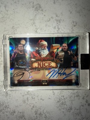 Wildcard holiday hits true 1/1 dual auto Hardy brothers