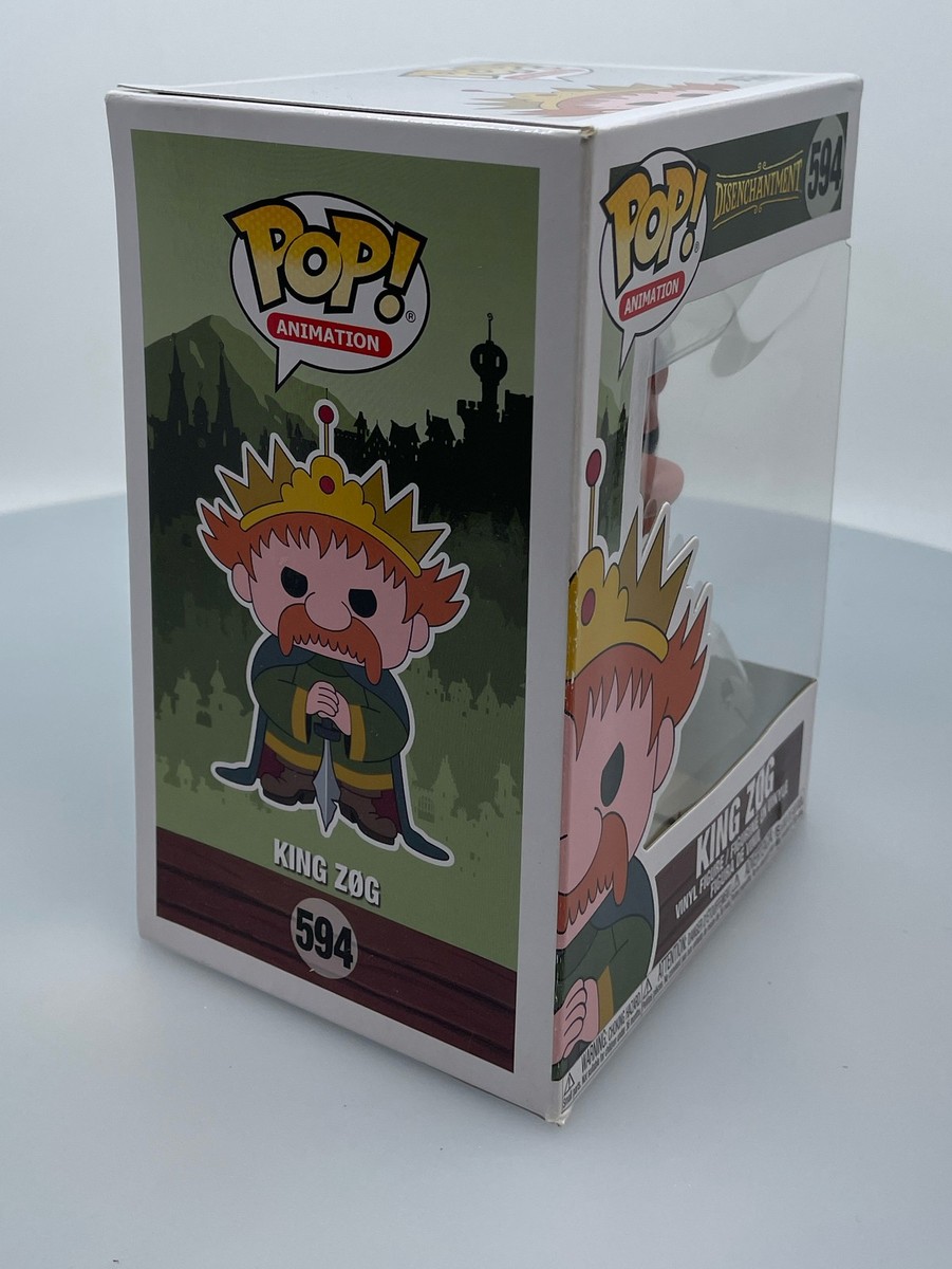 Funko POP! Animation Disenchantment King Zog #594 Vinyl Figure NOT