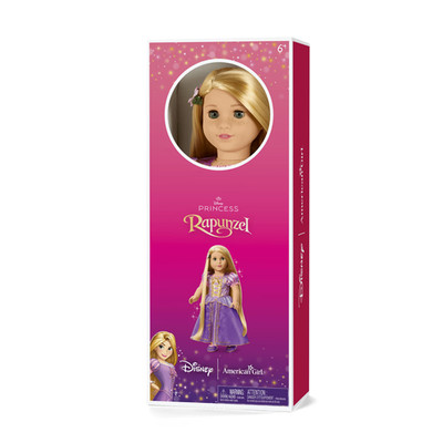 American Girl Disney Princess Rapunzel 18'' Doll Long Blond Hair Blue-Green Eyes
