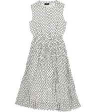 T Tahari Womens Printed Midi Dress