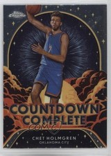 2024-25 Topps Chrome Countdown Complete Chet Holmgren #CC-4 uk2