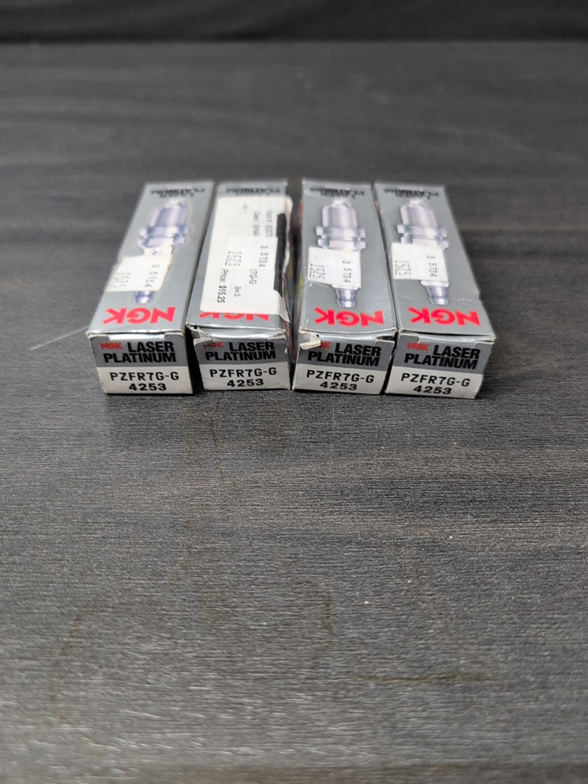 4 Pack NGK 4253 PZFR7G-G Laser Platinum Spark Plugs