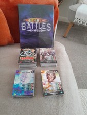 Dr Who 2008 Battle In Times Trading Card Bundle 259 normal 47 super rare and 84b
