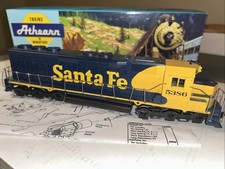 Athearn Ho Santa Fe Diesel Locomotive 5386 Sd-45 Box 62-15 Gr Instructions Athearn Ho Santa Fe Diesel Locomotive 5386 Sd-45 Box 62-15 Gr Instructions