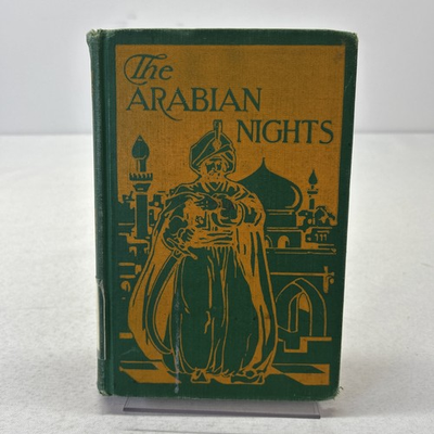 #ad Arabian Nights by Orton Lowe Perma Bound 1925 Illustrated by Adeline Bolton $15.26