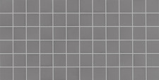 Matte Gray 2" Porcelain Mosaic Tiles - 12 PC/Carton for Floors  Walls