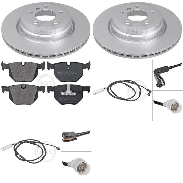 ABS Bremsscheiben 336Mm + BelÄGe Hinten Passend FüR BMW X1 E84 NUR Xdrive28I-image