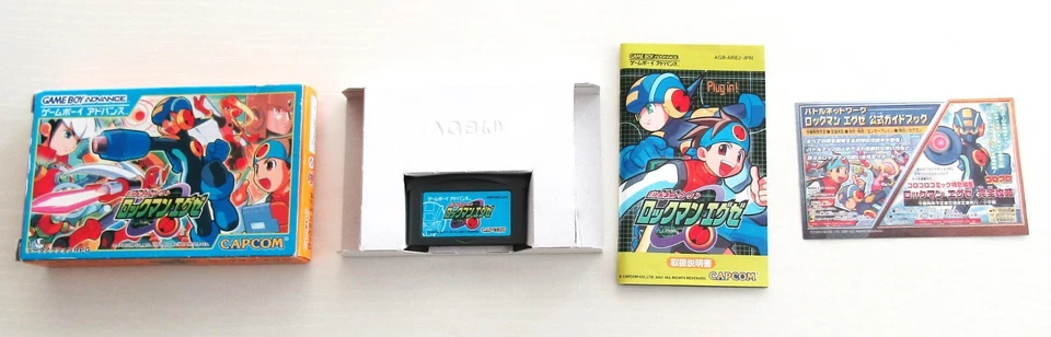 ROCKMAN EXE Battle Network Gameboy Advance Megaman set of 6 Nintendo Capcom - Image 3 of 4