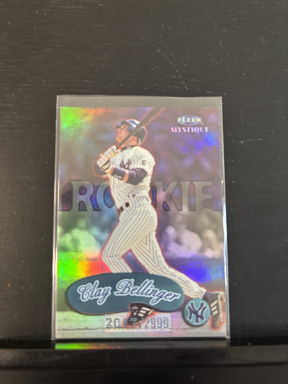 1999 Fleer Mystique - Rookie Clay Bellinger #104 /2999 (RC)