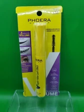PHOERA Make Up Volume Mascara Waterproof Black Hypoallergenic 0.30oz