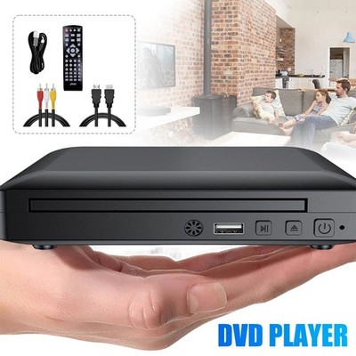 DVD Player HDMI für TV  Region Free, USB, Mini Player mit Kabel & Fernbedienung