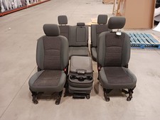 14-20 Dodge 1500 Classic Style Crew Cab Electric Gray Cloth Seat Set Oem