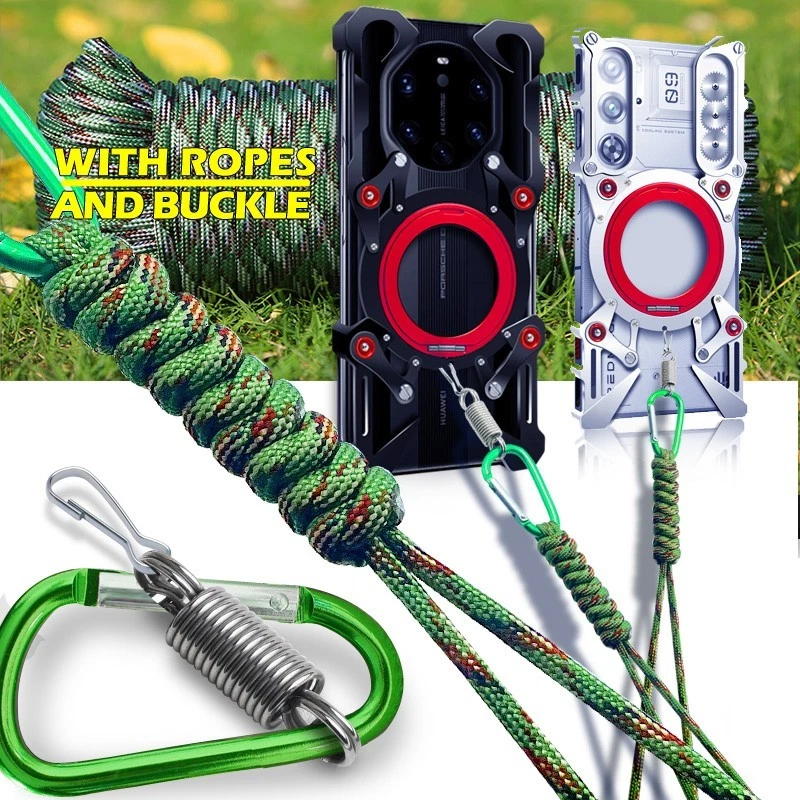 Ring Bumper Case For Huawei Pura 80 70 P60 Pro+ Ultra Aluminum Metal Frame Cover - Image 3 of 4