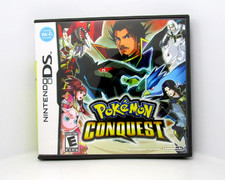 ⚡⚡POKEMON CONQUEST⚡⚡ (Nintendo DS 2012) 🎮TESTED/See VIDEO🎮  Fast Shipping!