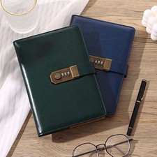 Retro Password Book Diary Book Notebook With Lock Journal Lockable Stationery UK