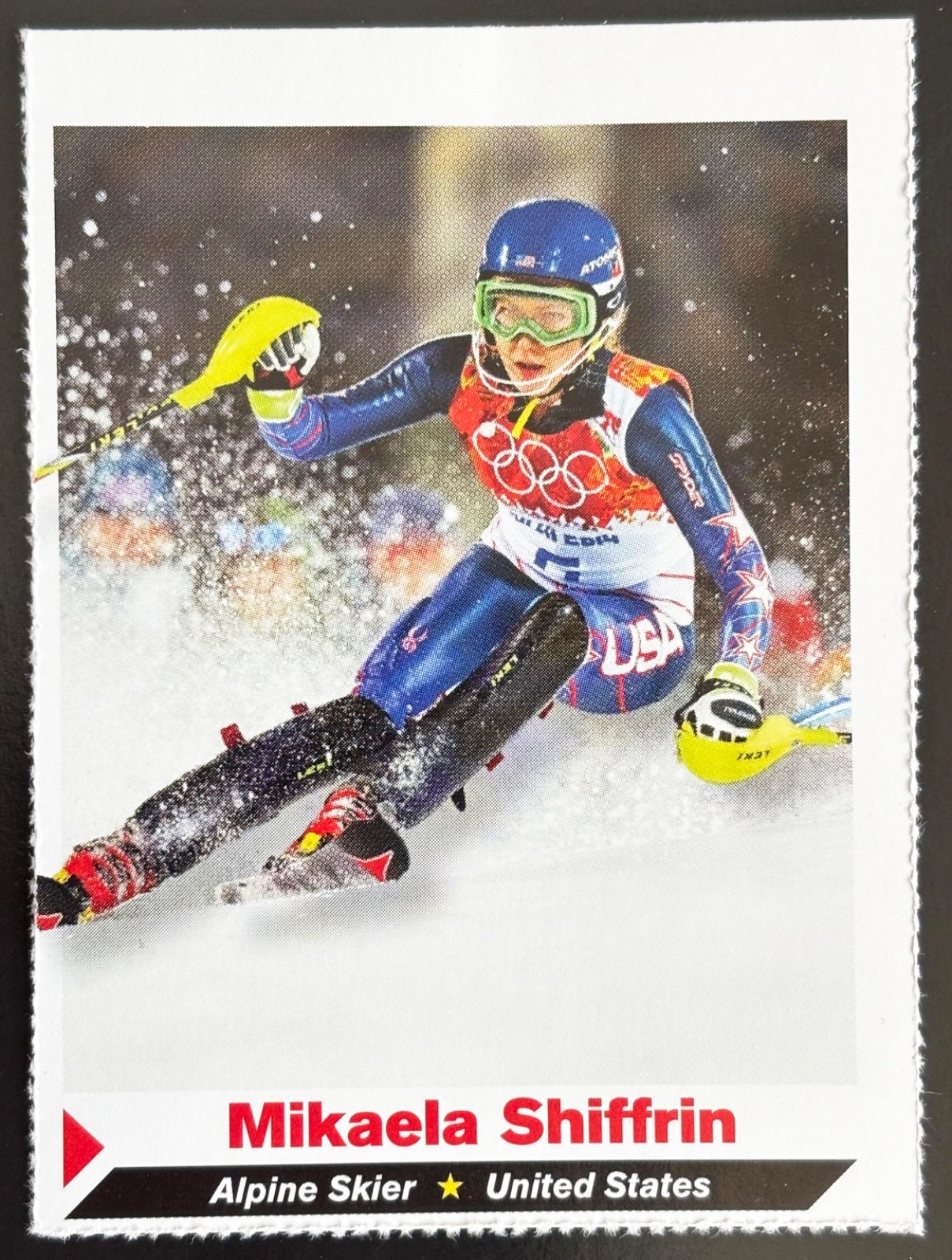 MIKAELA SHIFFRIN - May 2014 Sports Illustrated Kids - Card #317