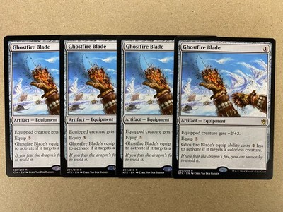 MTG 4x Ghostfire Blade # 220 Khans of Tarkir Modern Magic the Gathering x4 NM