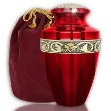 Trupoint Memorials Cremation Urns for Human Ashes, Decorative Burial Urn for