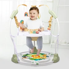Baby Activity Center, 3-in-1 Baby Jumper, Infant Activity Center with 360° Ro...