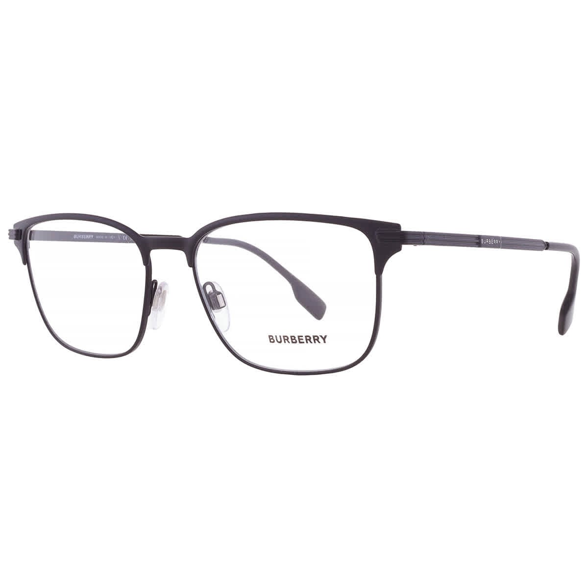 Burberry Malcolm Demo Rectangular Men's Eyeglasses BE1372 1007 57 Frame  -image