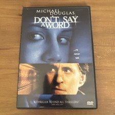 Dont Say a Word DVD, 2002 