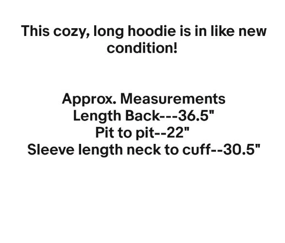 Jones New York Túnica Sudadera con Capucha Talla L Negro Terciopelo Cuarto Cremallera Capucha Top Largo Foto 2 de 4