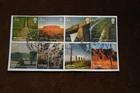 GB 2005 World Heritage, Commemorative stamps on Piece, Used, ex FDC
