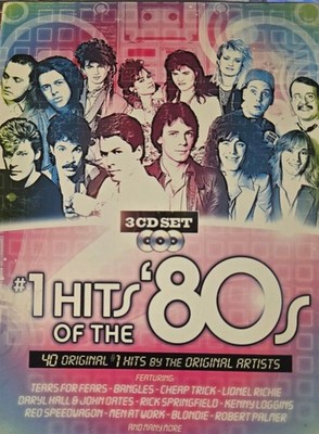 #1 Hits of the 80s 3 CD Set Compilation Album