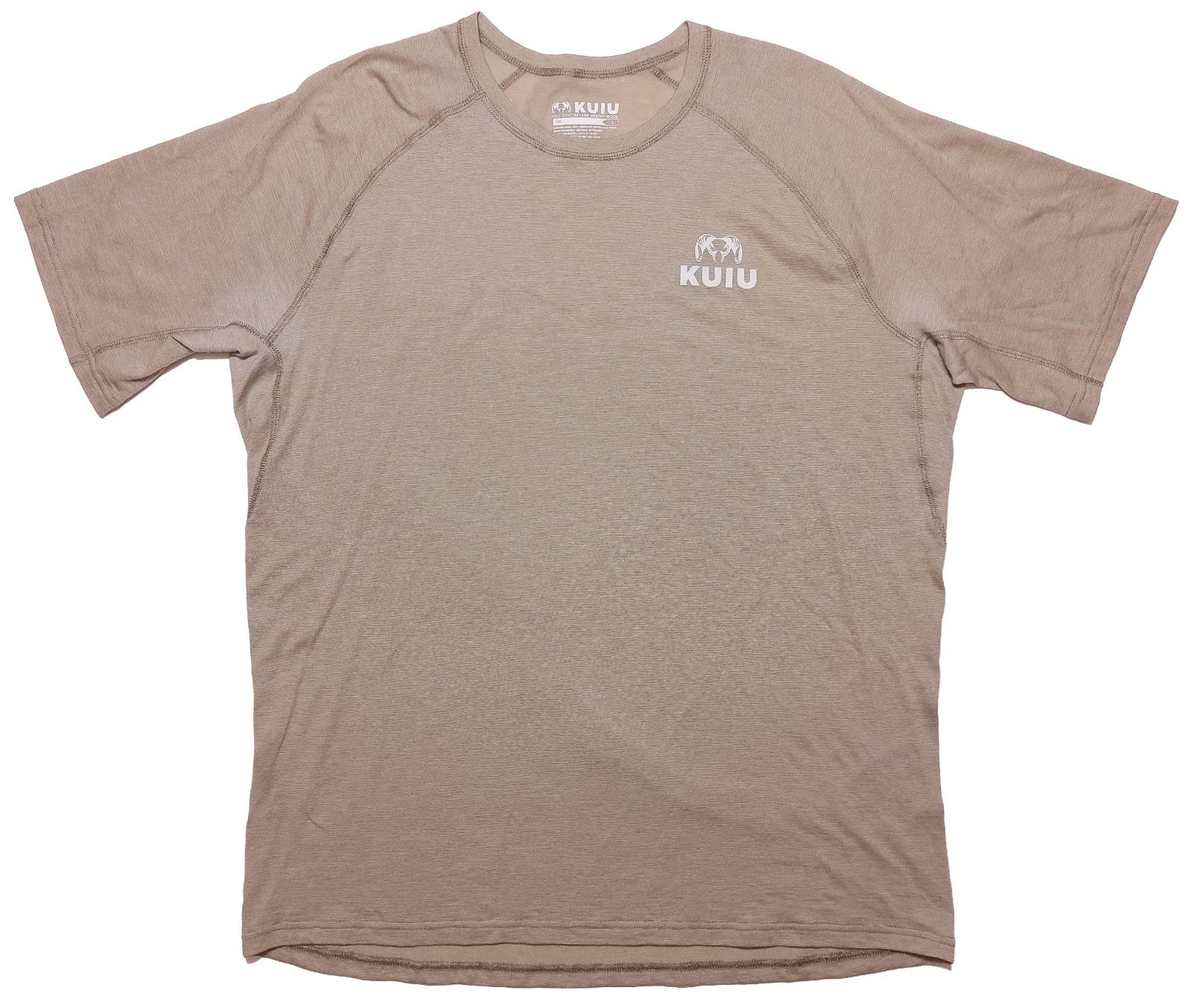 KUIU 105 Nuyarn Merino Wool Short Sleeve Shirt Base Layer Beige Large L
Opens in a new window or tab