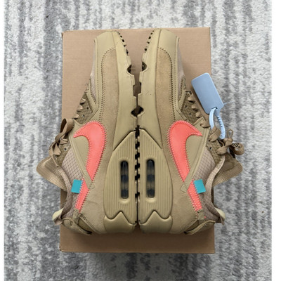 Nike Air Max 90 x Off-White Desert Ore 2019 Tan/Orange AA7293-200 Sneaker