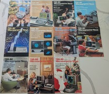 TRS-80 Microcomputer News Full Year 1982 Complete Set 11 Issues Jul/Aug Vintage