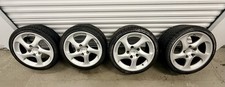 2002 Porsche 911 996 Turbo Wheels - Set of 4 | 18x11J | 18x8J | HOLLOW SPOKES