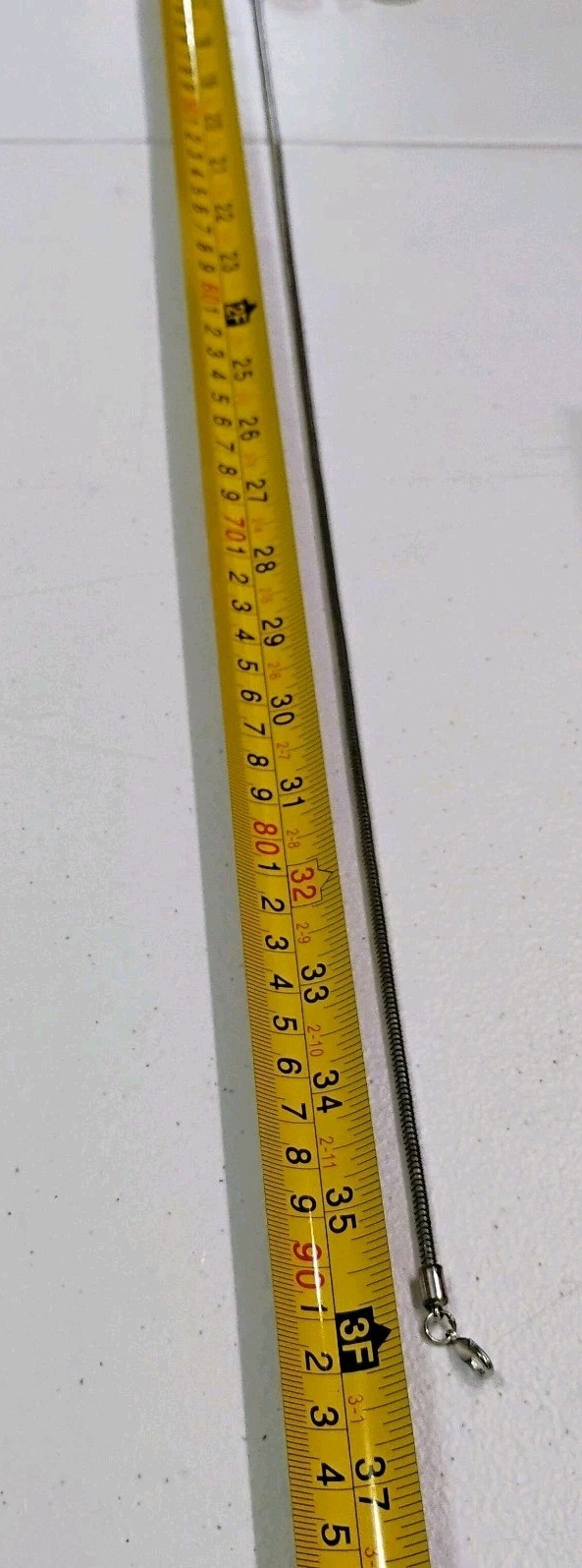 Vintage C1946 Silver Tone Statement Necklace Simu… - image 10