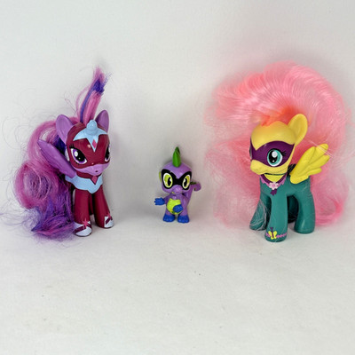 My Little Pony Power Ponies FIM Set 2010 Target Exclusive Spike