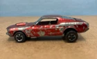 Vintage 1967 Hot Wheels Redline Custom Mustang Toy Model Race Car