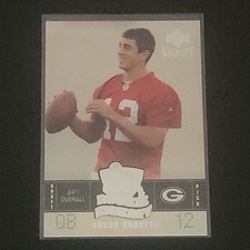 Upper Deck 2005 Kickoff Aaron Rodgers Rookie #91 Green Bay Packers Football Card