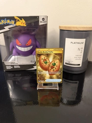 Pokémon Buddy-Buddy Poffin 223/167 Twilight Masquerade Gold Rare Foil