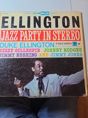 Vintage Duke Ellington Vinyl Record LP Jazz Party In Stereo Black 1959 Jazz 12''